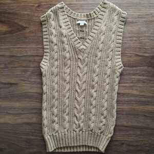 American Eagle Cable Knit Sweater Vest